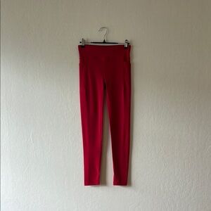 Cherry Red Leggings - READ DESCRIPTION